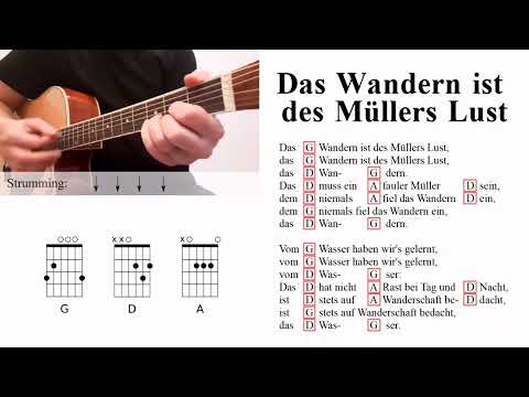 Das Wandern Ist Des Müllers Lust - Franz Peter…