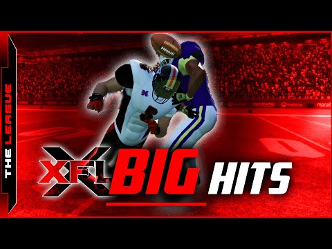 Backbreaker Football FUMBLES & BIG HITS Compilation #2 » XFL HIGHLIGHTS