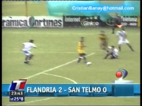 Flandria 2 San Telmo 0 Primera B Metro 2011-12 Los goles
