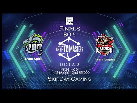 🔴 [FINALS] CRYPTOMASTERS DOTA 2  [LIVE] TEAM SPIRIT vs TEAM EMPIRE (BO 5)