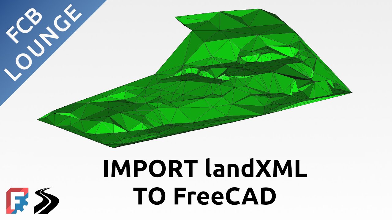 Import landXML to FreeCAD | Road Workbench
