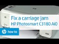 Fixing a Carriage Jam - HP Photosmart C3180 All-in ...