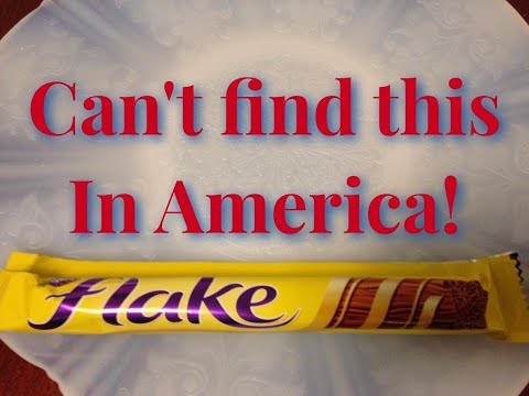 Can't Find this in the United States: Cadbury Flake Bar