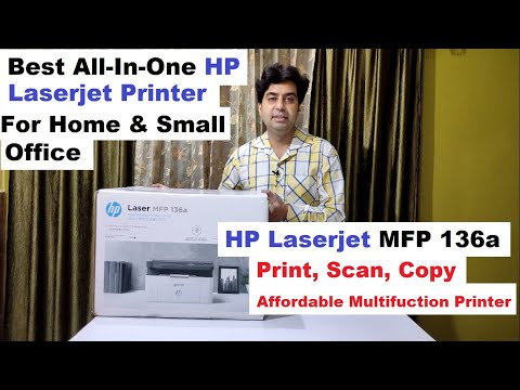 Hp Laser Mfp 136a Printer