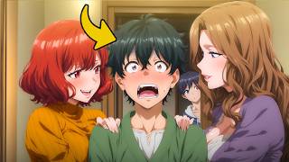 Cara Solitário se Muda com Sua Paixão Mas Suas Colegas de Quarto São Loucas! |  Anime Recap
