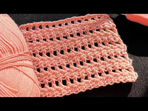 MODEL CROSETAT SIMPLU DE FACUT  ( crochet model )