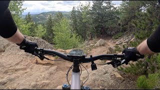 Easy Money - fun blue flow at elevation - Maryland Mountain - Black Hawk - Colorado
