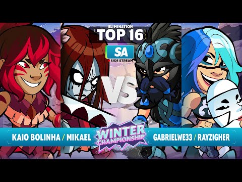 kaio bolinha & Mikael vs. gabrielwe33 & Rayzigher - Elimination Top 16  - Winter Championship 2023