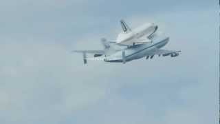 preview picture of video 'NASA SPACE SHUTTLE ENTERPRISE DEPARTING ON SCA AT IAD WASHINGTON DULLES AIRPORT FOR NEW YORK CITY'
