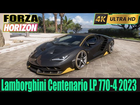 Forza Horizon 5 - Lamborghini Centenario LP 770-4 2023 Unique design and limited edition