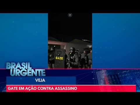 Mulher é morta por agressor e GATE entra em ação | Brasil Urgente