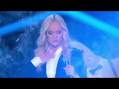 Amanda Winberg får pyroproblem i Idolfinalen 2015 - Idol Sverige (TV4)