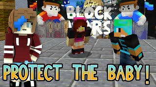 MINECRAFT BLOCK WARS | BABY TACO | CHAD, DOLLASTIC and AUDREY