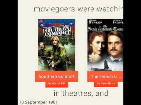 September 18, 1981 - This day in 30 sec. - Takemeback.to