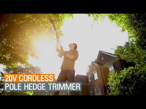 Worx 20" Cordless Pole Hedge Trimmer (20V)