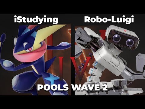 TR4 | iStudying (Greninja, PokemonTrainer) vs Robo-Luigi (R.O.B.) | Pools Wave 2