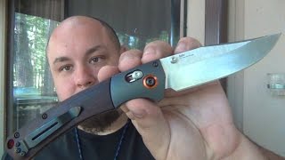 Video: Benchmade 15080BK-04 Crooked River Kniv
