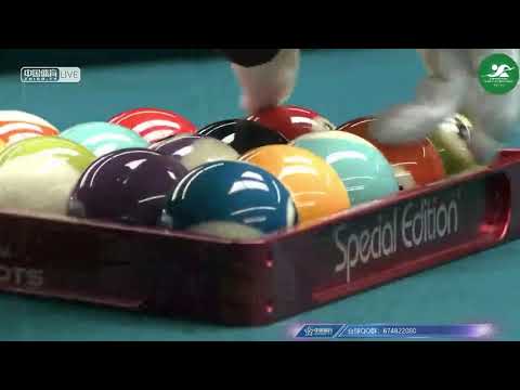 Liu Chuang (CHN) VS Chris Melling (GBR) - Mens L16 - CCTV5 - Chinese Pool World Championship