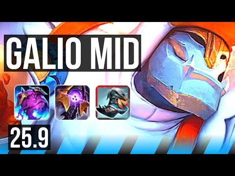 GALIO vs ORIANNA (MID) | 5/1/14 | EUW Master | 25.9