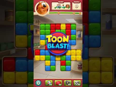 Toon Blast 3371 - 3380 ??!! 🌛 🌞 🌜