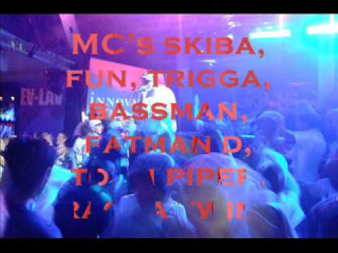 MC's skibadee, shabba d,  fun, trigga, bassman, fatman d @ Innovation in the Sun PT1