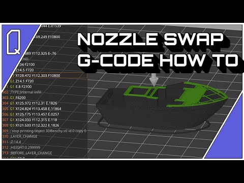 Tutorial: How to Generate Mid-Print Nozzle Change G-Code