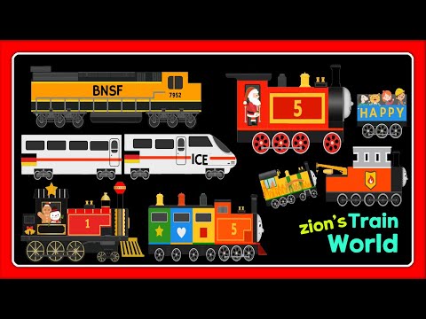 Labo Brick Train Game Compilation #14 Steam Train Diesel Train