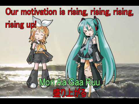 [Parody song]Facing Forward Team Shared(Beta)[VOCALOID] English subtitles Hatsune Miku