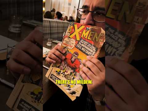 X-men Comic (BARELY) Survived a House Fire! #shorts
