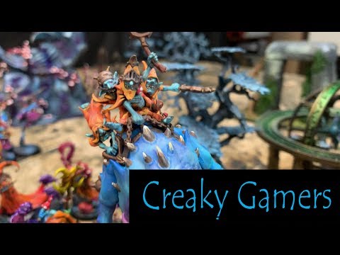 Age of Sigmar Battle Report Gloomspite Gitz vs Ironjawz