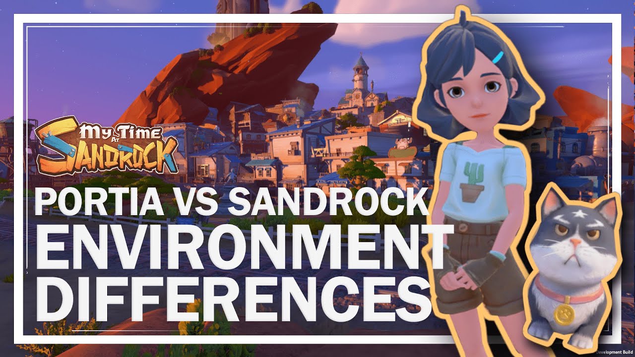 My Time at Sandrock's Improved Environment Compared to Portia's - YouTube