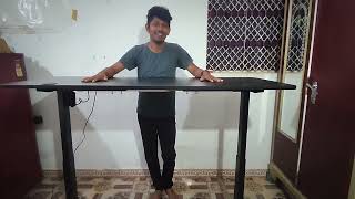 Assembling My First Desk | Electric Height Adjustable Desk for YouTube Setup