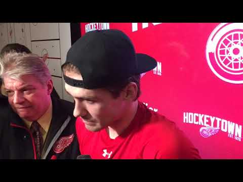 Red Wings’ Filip Zadina scores biggest goal of NHl career