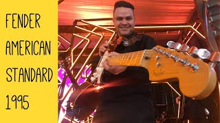 Video thumbnail for Fender American Standard Stratocaster (1995 ) by Alderley Rocha
