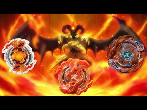 Ragnaruk Vs. Roktavor R2 Vs. Blaze Ragnaruk - Burst Battle Royale