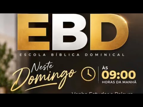 A Última Escola Dominical do Trimestre na ADMP de Goiandira Goiás