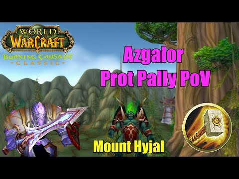 Azgalor Prot Paladin OT PoV | TBC Classic Phase 3
