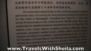 preview picture of video 'The Mawangdui Han Relics in The Hunan Provincial Museum, Changsha, China'