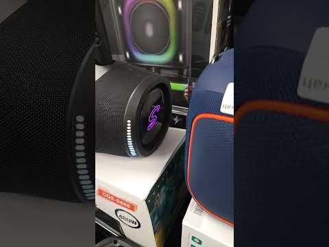 фото беспроводная колонка 480 ватт с караоке 2 микрофона rgb подсветка новая гарантия sing-e cqs-s666 0