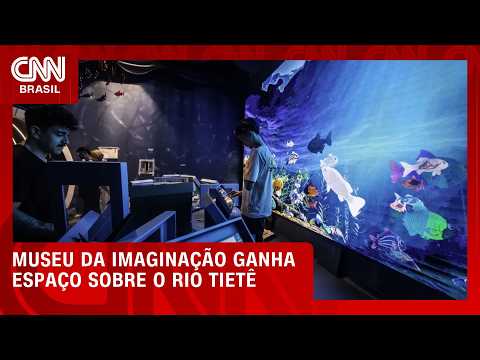 Museu da Imaginação inaugura área em homenagem ao Rio Tietê em SP | CNN AGORA