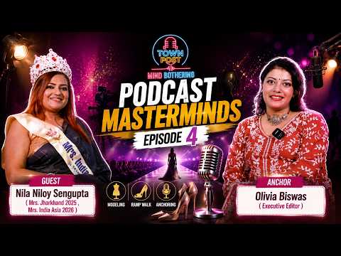 Nila Niloy Sengupta | Mrs India Asia 2026 Journey with Olivia Biswas | Podcast