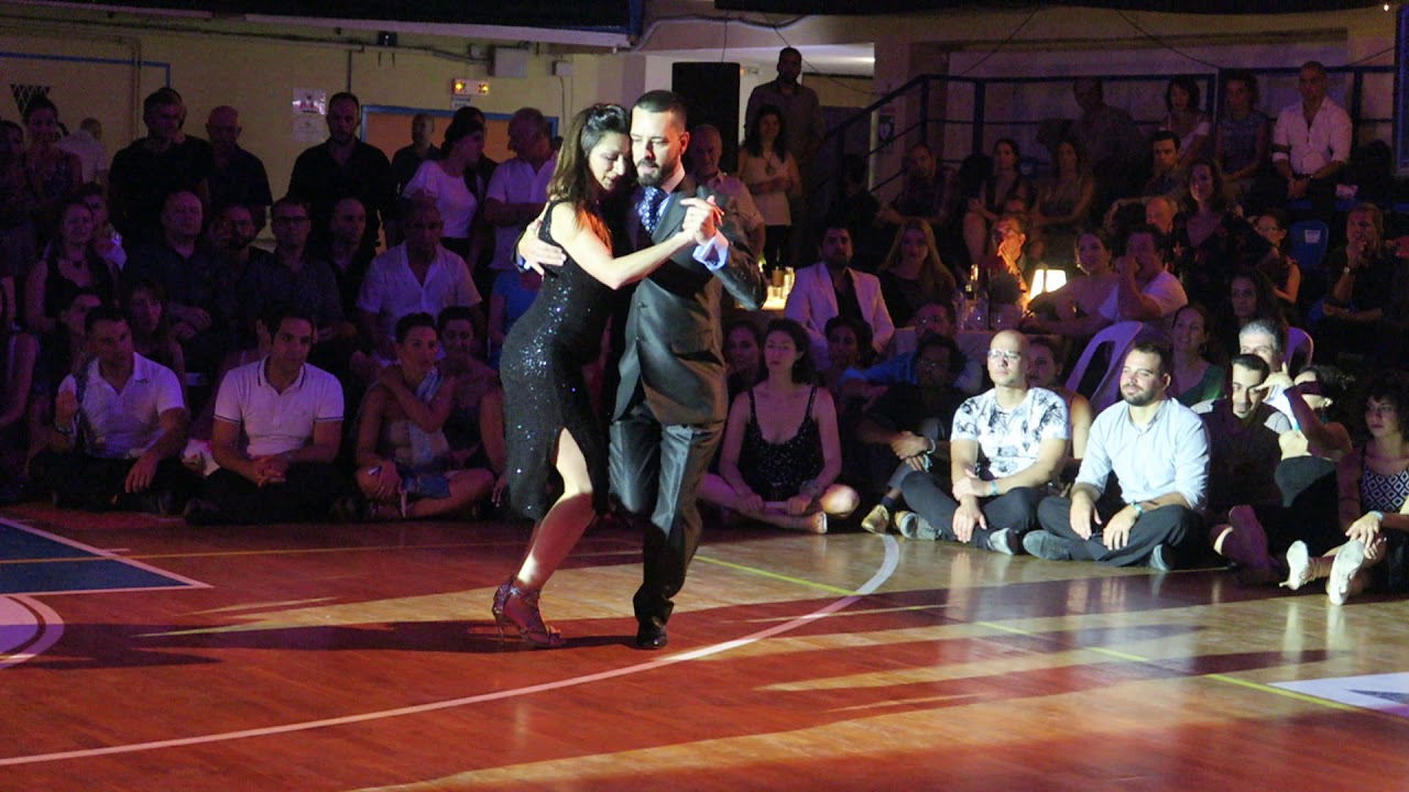 Javier Rodriguez & Moira Castellano at A Los Amigos Tango Festival, Rythymno Crete 2019 2