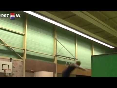 Gymsport TV - Trampolinespringen Lennart Villafuerte over de toekomst van het trampolinespringen