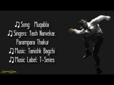 Muqabla (Lyrics) - Street Dancer 3D