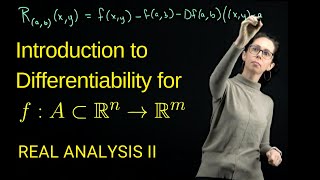 Download the video "The Definition of Differentiability (Introduction and Example), Real Analysis II"