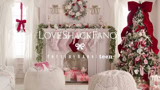 Pottery Barn Teen LoveShackFancy x Pottery Barn Teen Holiday Collection