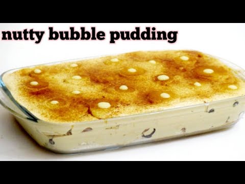 Nutty Bubble Pudding/Trending Pudding/Easy Dessert Recipes In Malayalam/Shaz food world