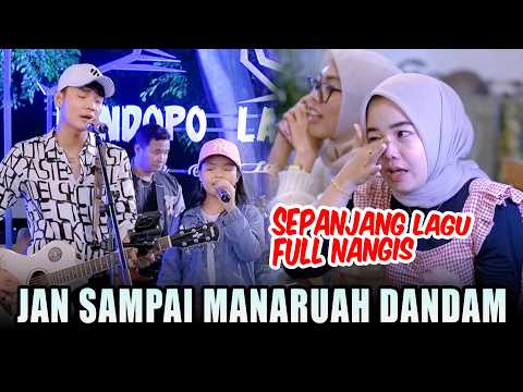 Penonton sampai nangis sepanjang lagu - Jan Sampai Manaruah Dandam (Live) Tri Suaka FT Gisella