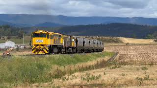 Trains in Tasmania: Climbing the Lemana Bank
