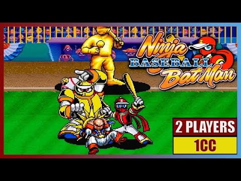 Ninja Baseball Bat Man (Co-op) Jose & Roger 1cc (ARCADE)